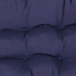 Sunnydaze Decor Sunnydaze Indoor/Outdoor Olefin 3-Piece Tufted Settee Cushion Set - Blue -Safavieh Store 6115804 ALT3