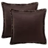 Hulala Home Herringbone Throw Pillow Cover (Set Of 2)