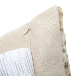 Hulala Home Faux Snow Leopard Fur Pillow Cover (Set Of 2) -Safavieh Store 6137065 ALT2