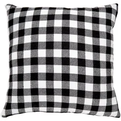 Okuna Outpost Black Plaid Throw Pillow Covers For Home Decor (18 X 18 In, 4 Pack) -Safavieh Store 6149915 ALT3