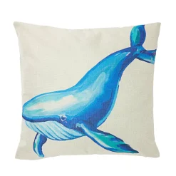 Okuna Outpost Set Of 4 Coastal Beach Throw Pillow Covers, 18x18 Decorative Nautical Cushion Cases -Safavieh Store 6151977 ALT3