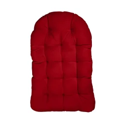 Sorra Home Red Egg Chair Cushion