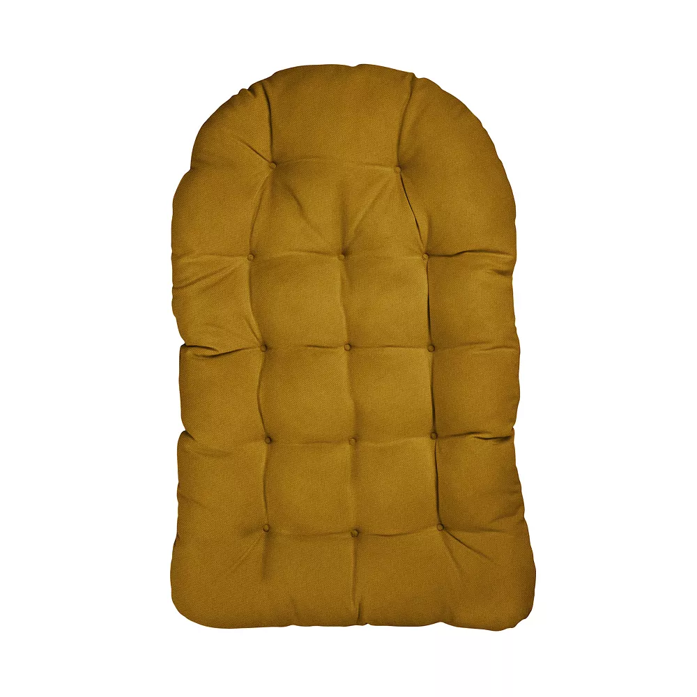 Sorra Home Mustard Egg Chair Cushion 3 Sorra Home Mustard Egg Chair Cushion