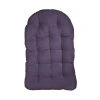 Sorra Home Dark Lilac Egg Chair Cushion 2 Sorra Home Dark Lilac Egg Chair Cushion -Safavieh Store 6153783