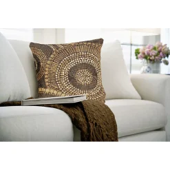 Liora Manne Marina Circles Indoor/Outdoor Pillow -Safavieh Store 6167567 ALT3