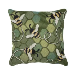Liora Manne Marina Bee Free Indoor/Outdoor Pillow