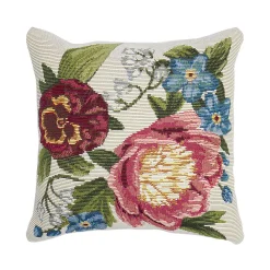 Liora Manne Marina Secret Garden Indoor/Outdoor Pillow