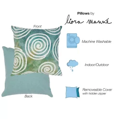 Liora Manne Visions IV Curl Indoor/Outdoor Pillow 9 Liora Manne Visions IV Curl Indoor/Outdoor Pillow -Safavieh Store 6167659 ALT2