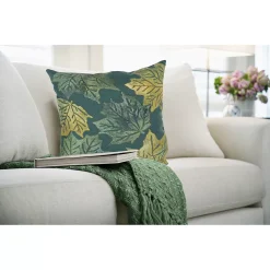 Liora Manne Visions IV Leaf Toss Indoor/Outdoor Pillow -Safavieh Store 6167674 ALT4