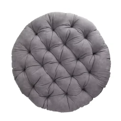 Sorra Home Suede Round Papasan Cushion
