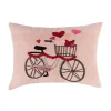 C&F Home Bicycle Valentine's Day Throw Pillow