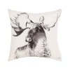C&F Home Moose Forest Wildlife Indoor/Outdoor Throw Pillow