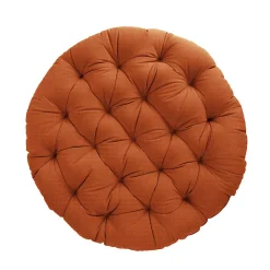 Sorra Home Indoor/Outdoor Sunbrella Round Papasan Cushion