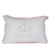 Roman 17.5" Ballerina Pink Glittered Tutu Cute Rectangular Throw Pillow