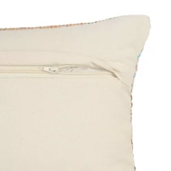 Laddha Home Designs 36" White And Red Diamond Chevron Handmade Rectangular Lumbar Pillow 7 Laddha Home Designs 36" White And Red Diamond Chevron Handmade Rectangular Lumbar Pillow -Safavieh Store 6203606 ALT2