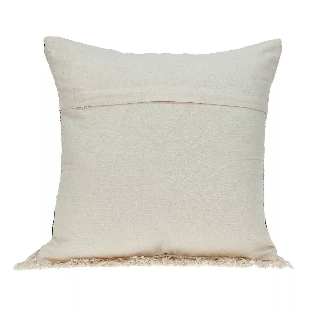 Nassau Collection 17.75" Beige Transitional Throe Pillow 5 Nassau Collection 17.75" Beige Transitional Throe Pillow - Image 3