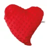 Contemporary Home Living 6" Red Heart Personal Body Care Essentials Bucky Heartwarmer Small Pillow -Safavieh Store 6203863