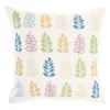 Mina Victory Leaves & Chevron Multicolor Outdoor Throw Pillow -Safavieh Store 6214924