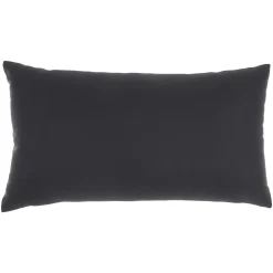 Mina Victory Leopard White Black Outdoor Throw Pillow -Safavieh Store 6214929 ALT