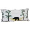 Donna Sharp Lake Retreat Bear In Hammock Decorative Pillow -Safavieh Store 6222602