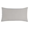 Waverly Solid Reverse Washable Indoor Outdoor Throw Pillow