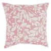 Waverly Leaf Storm Indoor Outdoor Throw Pillow -Safavieh Store 6223321 Coral