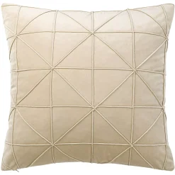 PiccoCasa Decorative Velvet Soft Square Throw Plaid Throw Pillow Cases 18"x18"