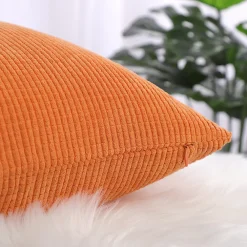 PiccoCasa Throw Pillow Cover Corn Stripe Throw Pillow Case Shell For Sofa 2 Pcs 12"x18" 9 PiccoCasa Throw Pillow Cover Corn Stripe Throw Pillow Case Shell For Sofa 2 Pcs 12"x18" -Safavieh Store 6239596 ALT3