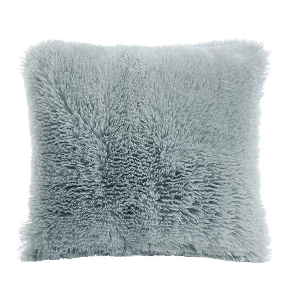 PiccoCasa Fluff Plush Soft Throw Pillow Cover Mongolian Luxury Pillow Case 24"x24" 3 PiccoCasa Fluff Plush Soft Throw Pillow Cover Mongolian Luxury Pillow Case 24"x24"